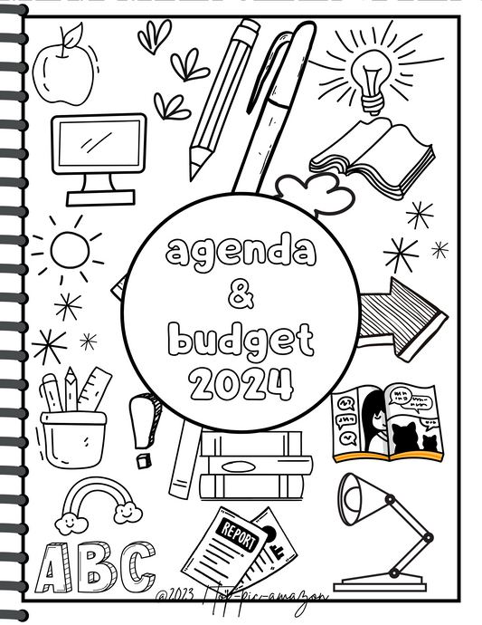 Agenda & budget #58