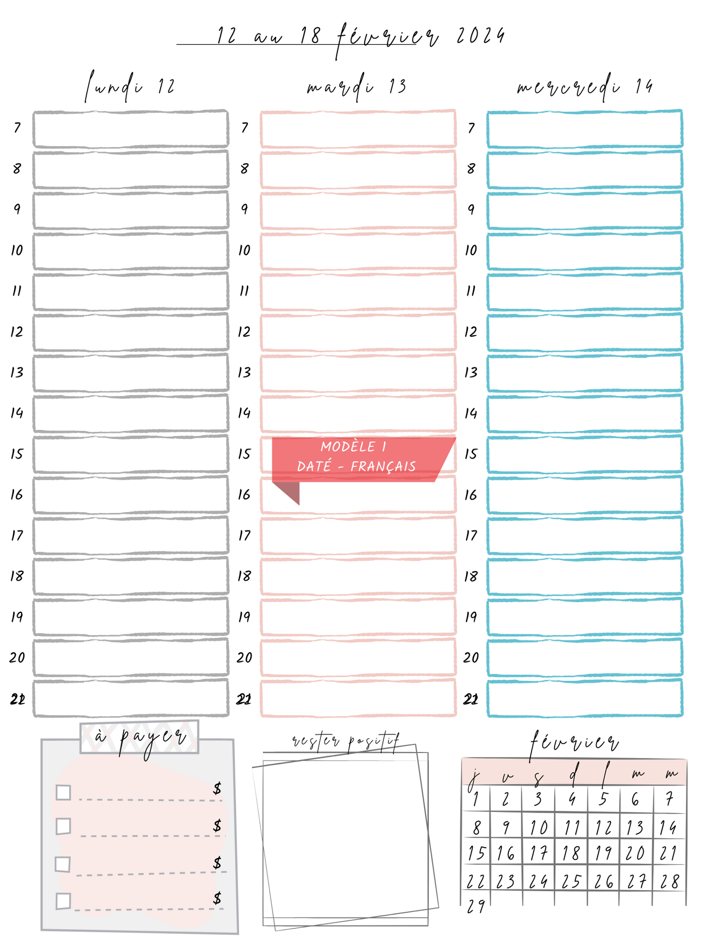 Agenda & budget #186