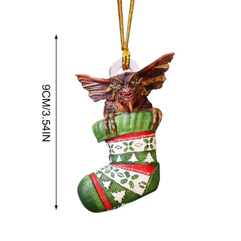 Décoration / pendentif - Bel ajout dans votre arbre de Noël ou dans votre voiture!