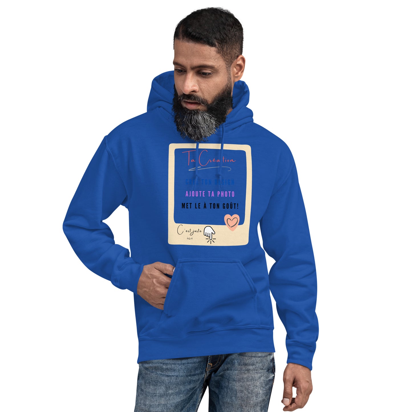 Sweat à capuche - CRÉE ton propre design