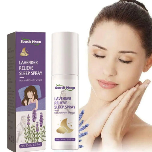 Spray à la lavande pure pour l'amélioration de la qualité du sommeil et la réduction du stress